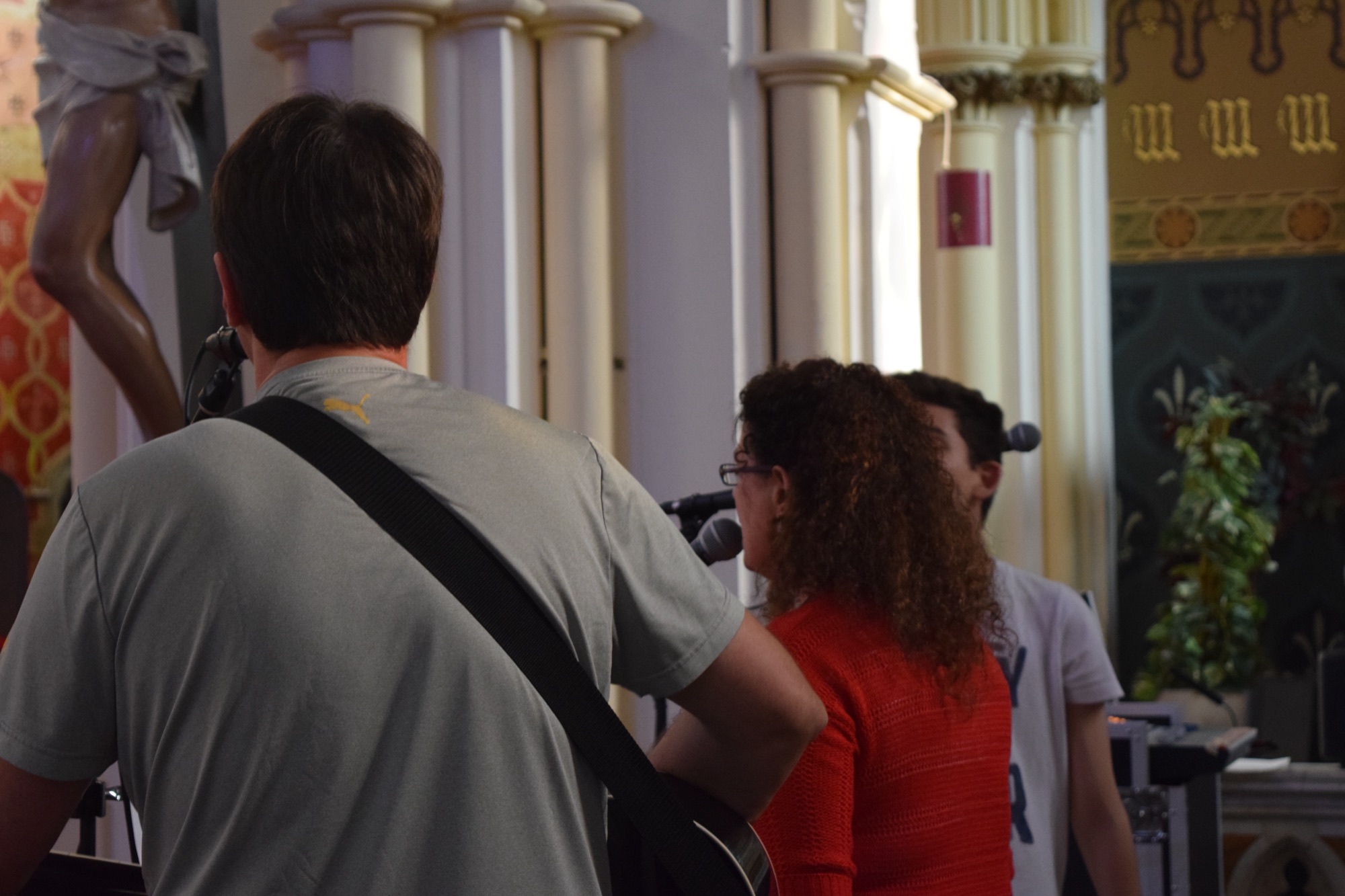Integrantes e amigos do Ministério Rei das Nações na Igreja St Anne